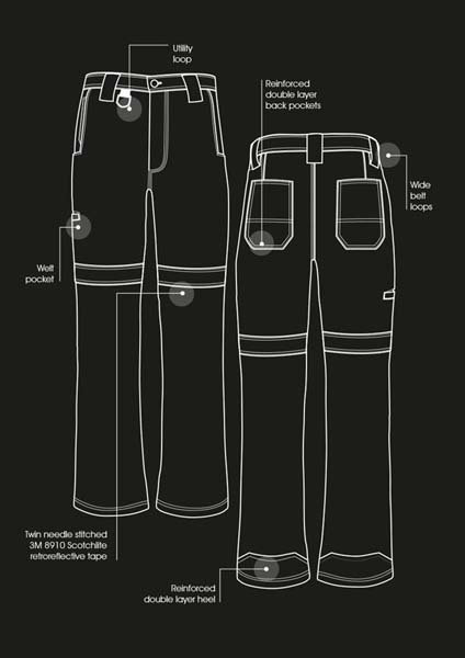 Syzmik Taped Utility Pant image5